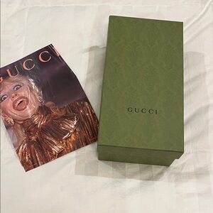 Gucci Green Shoe Box